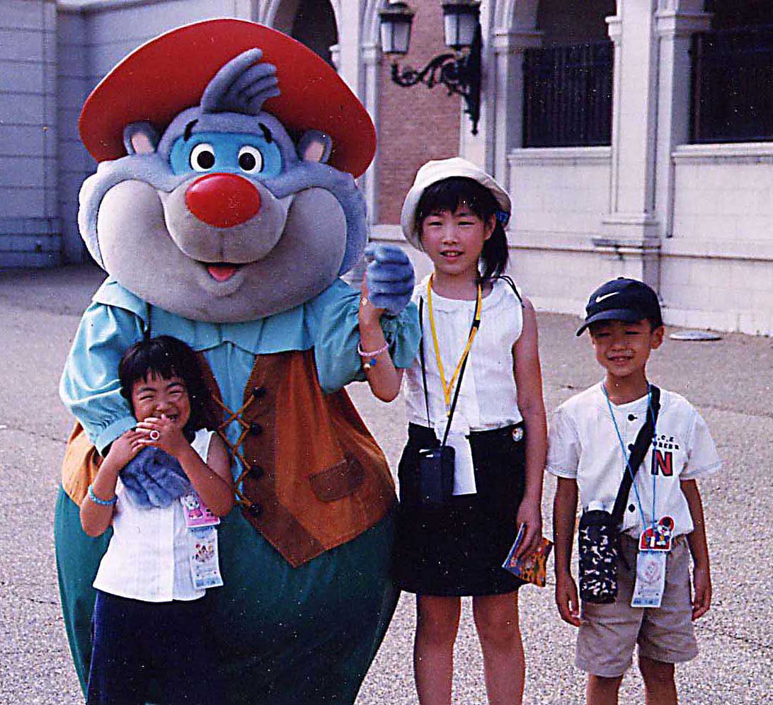 “パルケで3人”